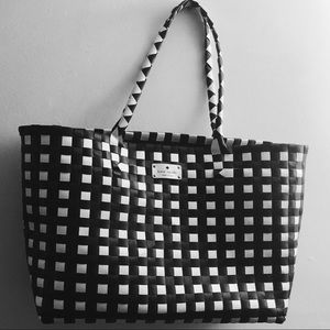 Kate Spade Black and White Tote Bag